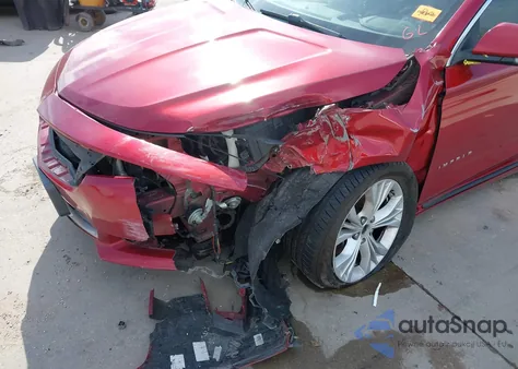 2015 Chevrolet Impala 2Lt from USA, damaged, VIN 1G1125S31FU139843